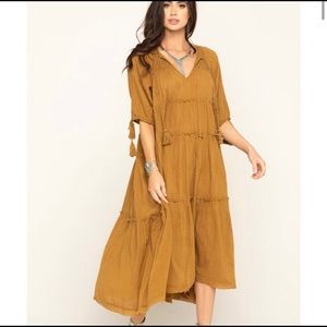 FREE PEOPLE Celestial Skies Dress XS